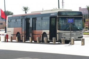 Autobus z lotniska Marrakesz Menara do centrum