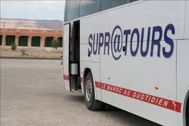 Autobus Supratours w Warzazat Maroko